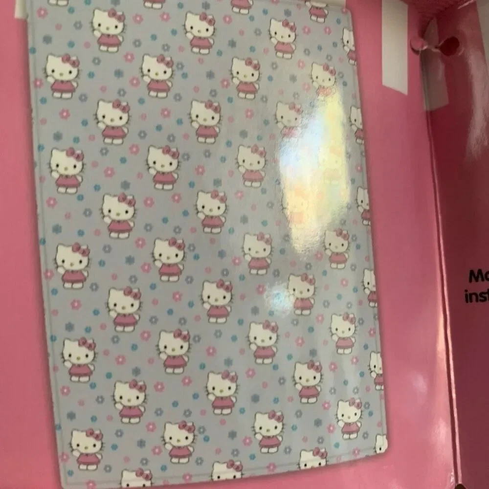 Hello kitty  floral throw blanket